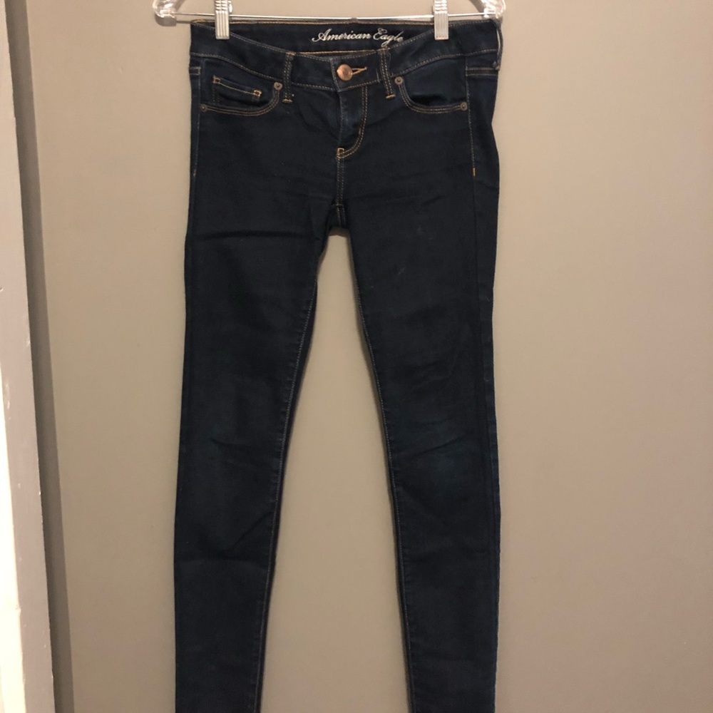 American eagle dark wash jeans